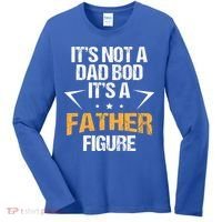 It's Not A Dad Bod Fathers Day Funny  Women's Long Sleeve Shirt thumb 0