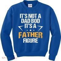 It's Not A Dad Bod Fathers Day Funny  Kids Sweatshirt thumb 0
