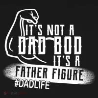 It's Not A Dad Bod Its A Father Figure Bucket Hat thumb 4