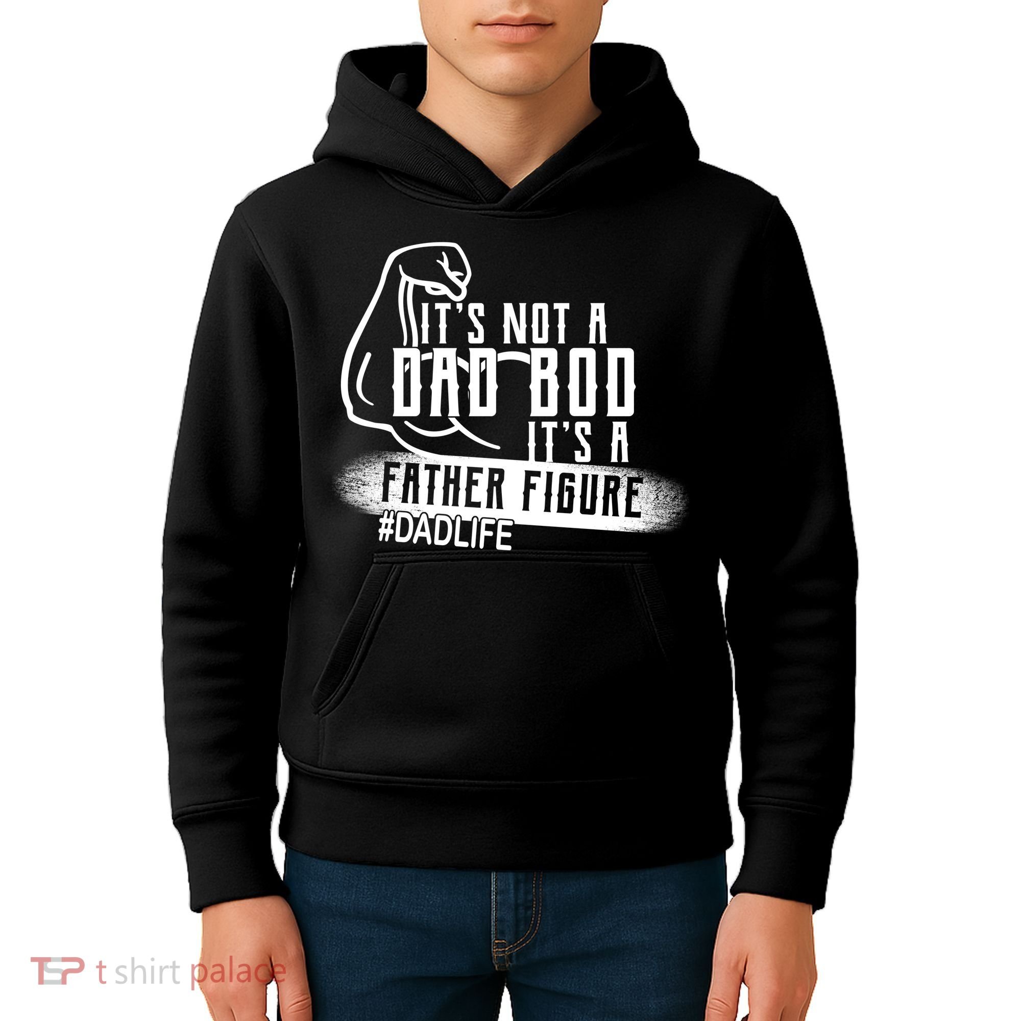 It's Not A Dad Bod Its A Father Figure Kids Hoodie