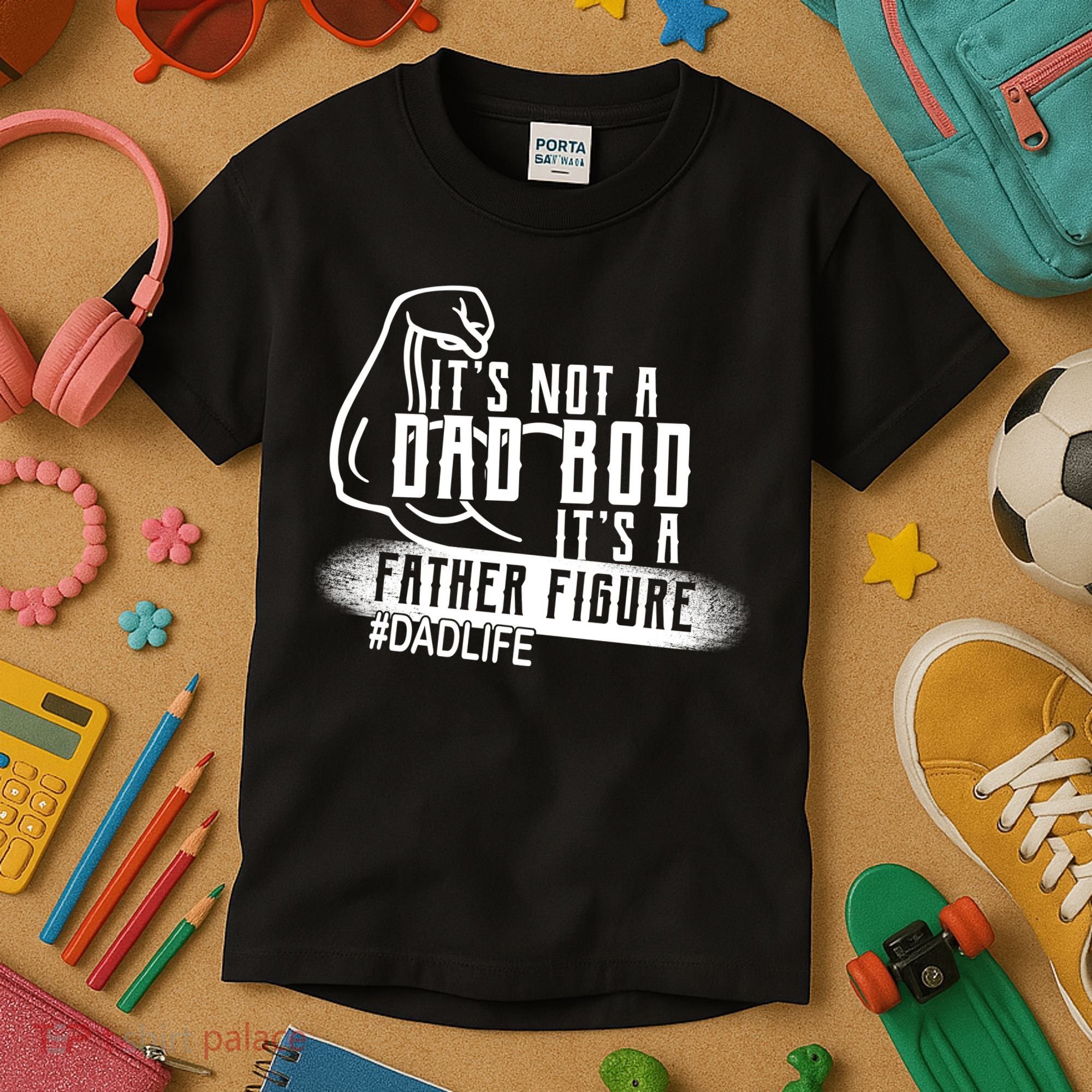 It's Not A Dad Bod Its A Father Figure Kids T-Shirt