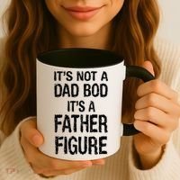It's Not A Dad Bod Its A Father Figure Fathers Day Coffee Mug thumb 3