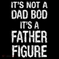 It's Not A Dad Bod Its A Father Figure Fathers Day Ornament thumb 1