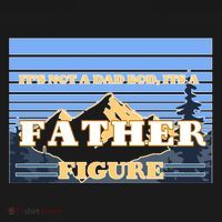 It's Not A Dad Bod Its A Father Figure Mountains Backpack thumb 2
