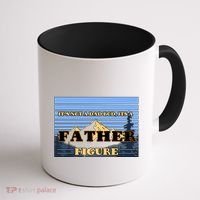 It's Not A Dad Bod Its A Father Figure Mountains Coffee Mug thumb 1