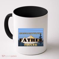 It's Not A Dad Bod Its A Father Figure Mountains Coffee Mug thumb 0
