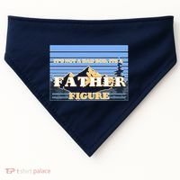 It's Not A Dad Bod Its A Father Figure Mountains USA-Made Doggie Bandana thumb 0