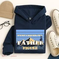 It's Not A Dad Bod Its A Father Figure Mountains Hoodie thumb 4
