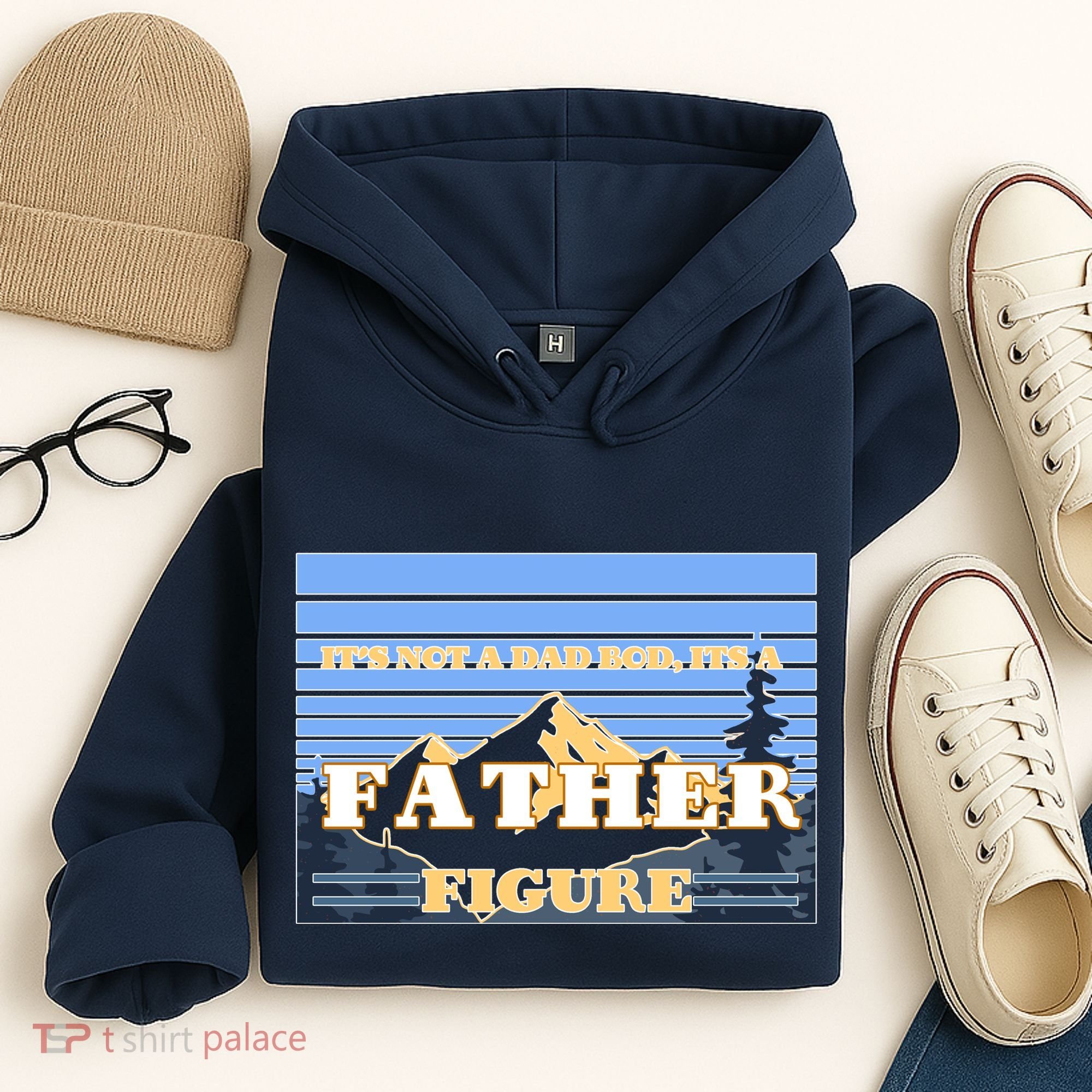 It's Not A Dad Bod Its A Father Figure Mountains Hoodie