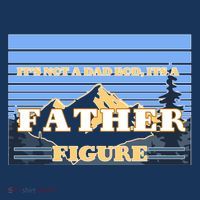 It's Not A Dad Bod Its A Father Figure Mountains Women's Hoodie thumb 2
