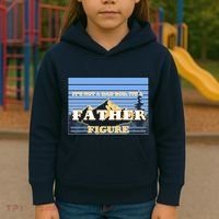 It's Not A Dad Bod Its A Father Figure Mountains Kids Hoodie thumb 3