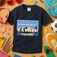 It's Not A Dad Bod Its A Father Figure Mountains Kids T-Shirt thumb 3