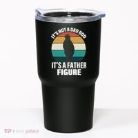 It's Not A Dad Bod It's A Father Figure Retro  Tumbler thumb 0