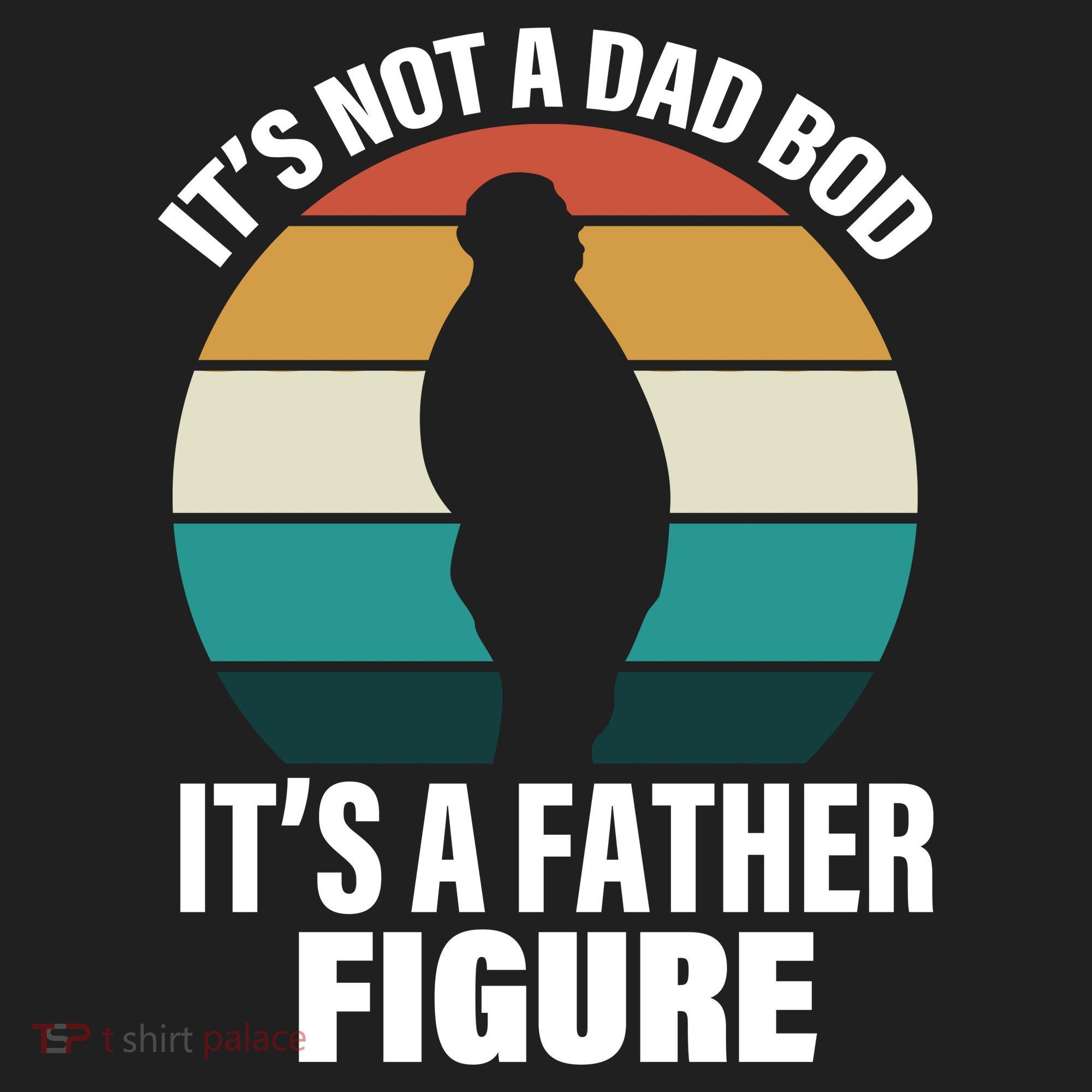 It's Not A Dad Bod It's A Father Figure Retro  Tumbler
