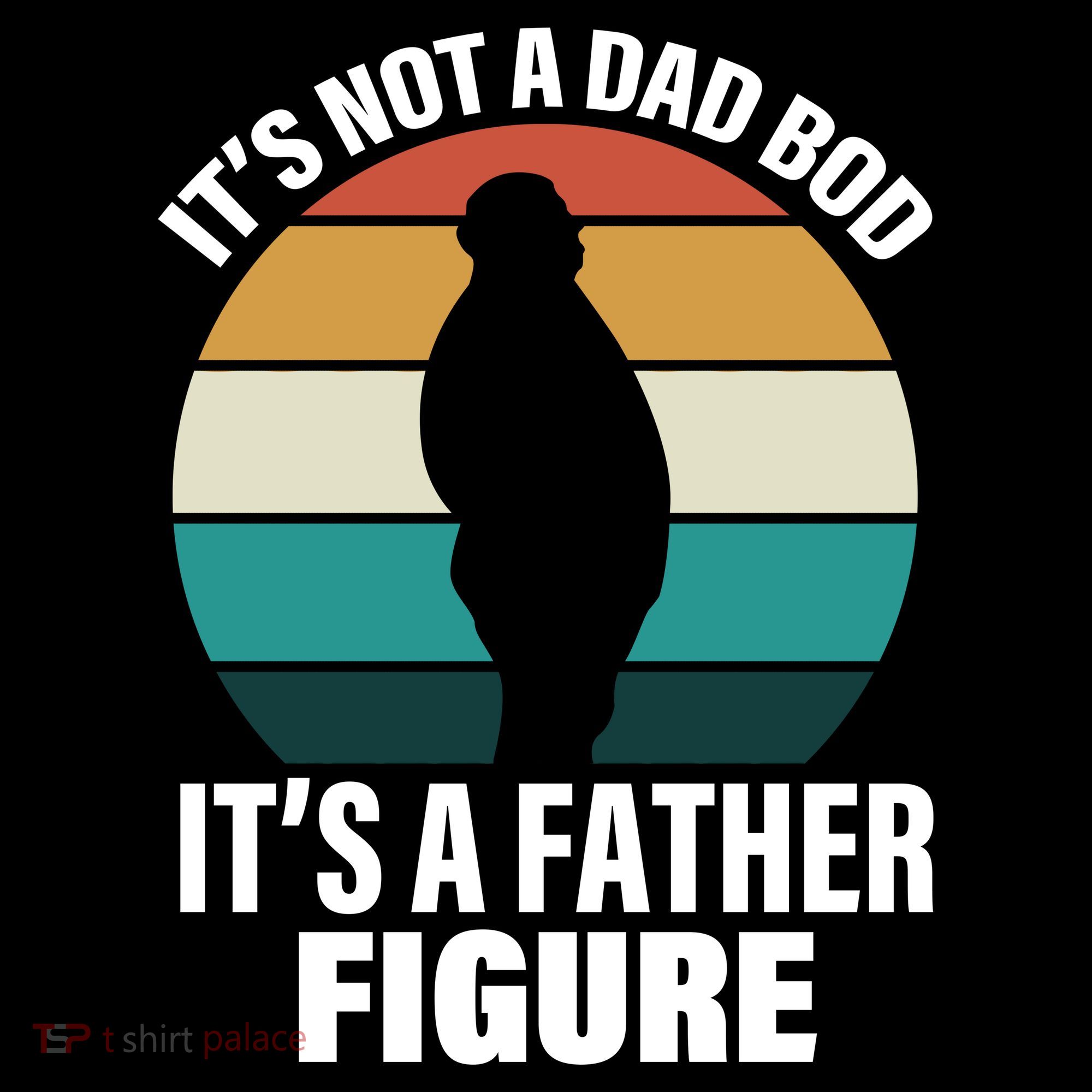 It's Not A Dad Bod It's A Father Figure Retro  Ornament