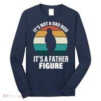 It's Not A Dad Bod It's A Father Figure Retro  Long Sleeve Shirt thumb 0