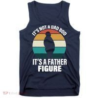 It's Not A Dad Bod It's A Father Figure Retro  Tank Top thumb 0