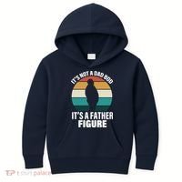 It's Not A Dad Bod It's A Father Figure Retro  Kids Hoodie thumb 0
