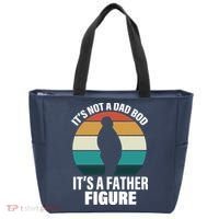 It's Not A Dad Bod It's A Father Figure Retro  Tote Bag thumb 0