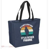 It's Not A Dad Bod It's A Father Figure Retro  Tote Bag thumb 2