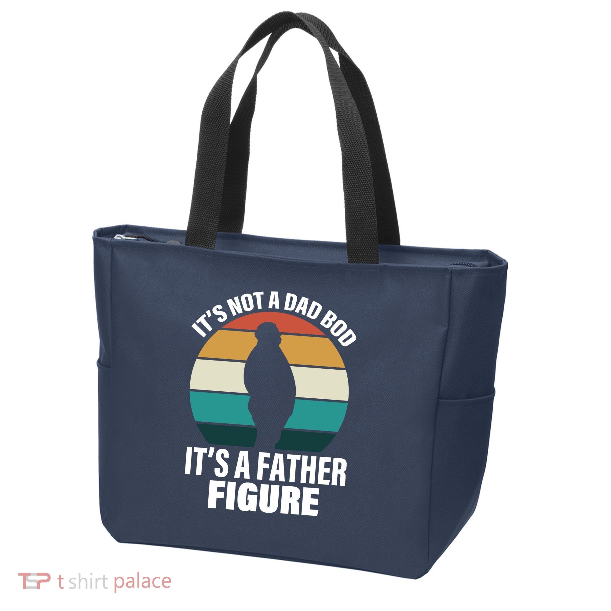 It's Not A Dad Bod It's A Father Figure Retro  Tote Bag