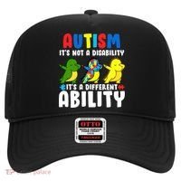 It's Not A Disability Ability Autism Dinosaur Dabbing Hat thumb 0