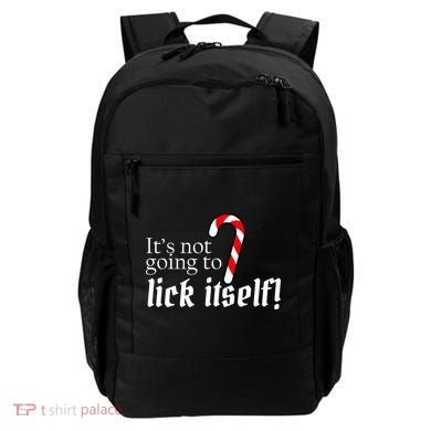 It's Not Going To Lick Itself Candy Cane Backpack