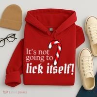 It's Not Going To Lick Itself Candy Cane Hoodie thumb 4