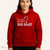 It's Not Going To Lick Itself Candy Cane Hoodie thumb 5
