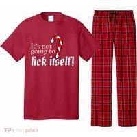 It's Not Going To Lick Itself Candy Cane Pajama Set thumb 0