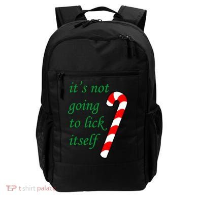 It's Not Going To Lick Itself Funny Naughty Christmas Backpack
