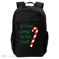 It's Not Going To Lick Itself Funny Naughty Christmas Backpack thumb 0