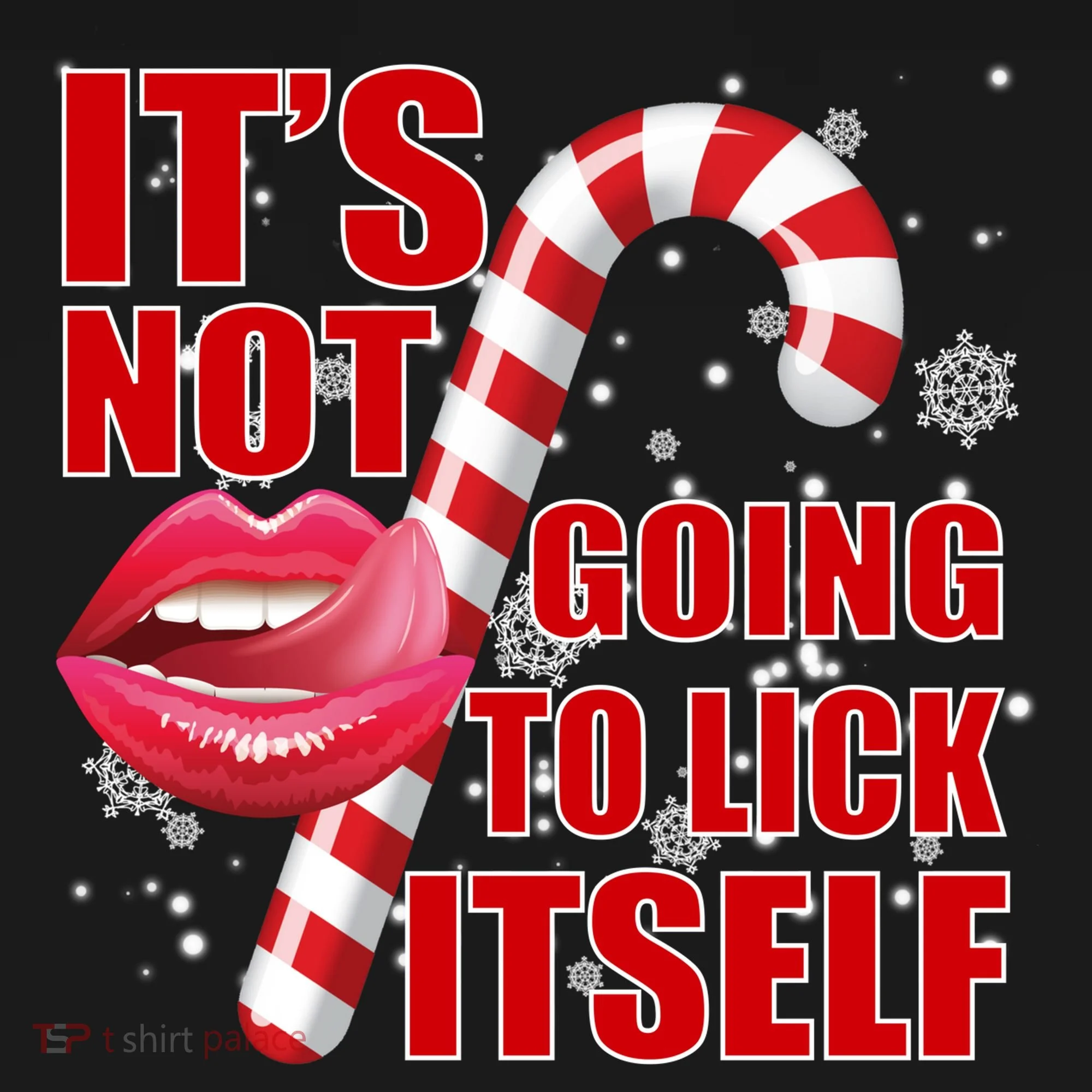 It's Not Going To Lick Itself Funny X-Mas Doggie Tank