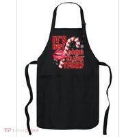 It's Not Going To Lick Itself Funny X-Mas Apron thumb 0