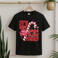 It's Not Going To Lick Itself Funny X-Mas T-Shirt thumb 2