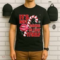 It's Not Going To Lick Itself Funny X-Mas T-Shirt thumb 6
