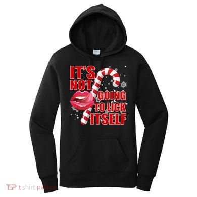 It's Not Going To Lick Itself Funny X-Mas Women's Hoodie