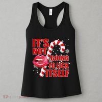 It's Not Going To Lick Itself Funny X-Mas Women's Tank Top thumb 3