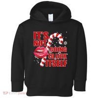 It's Not Going To Lick Itself Funny X-Mas Toddler Hoodie thumb 0