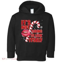 It's Not Going To Lick Itself Funny X-Mas Toddler Hoodie thumb 0