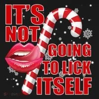 It's Not Going To Lick Itself Funny X-Mas Toddler Hoodie thumb 2