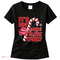 It's Not Going To Lick Itself Funny X-Mas Women's T-Shirt thumb 0