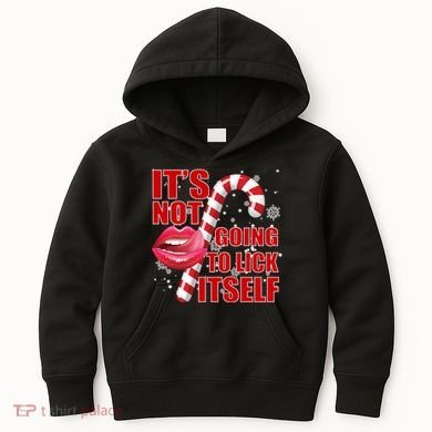 It's Not Going To Lick Itself Funny X-Mas Kids Hoodie