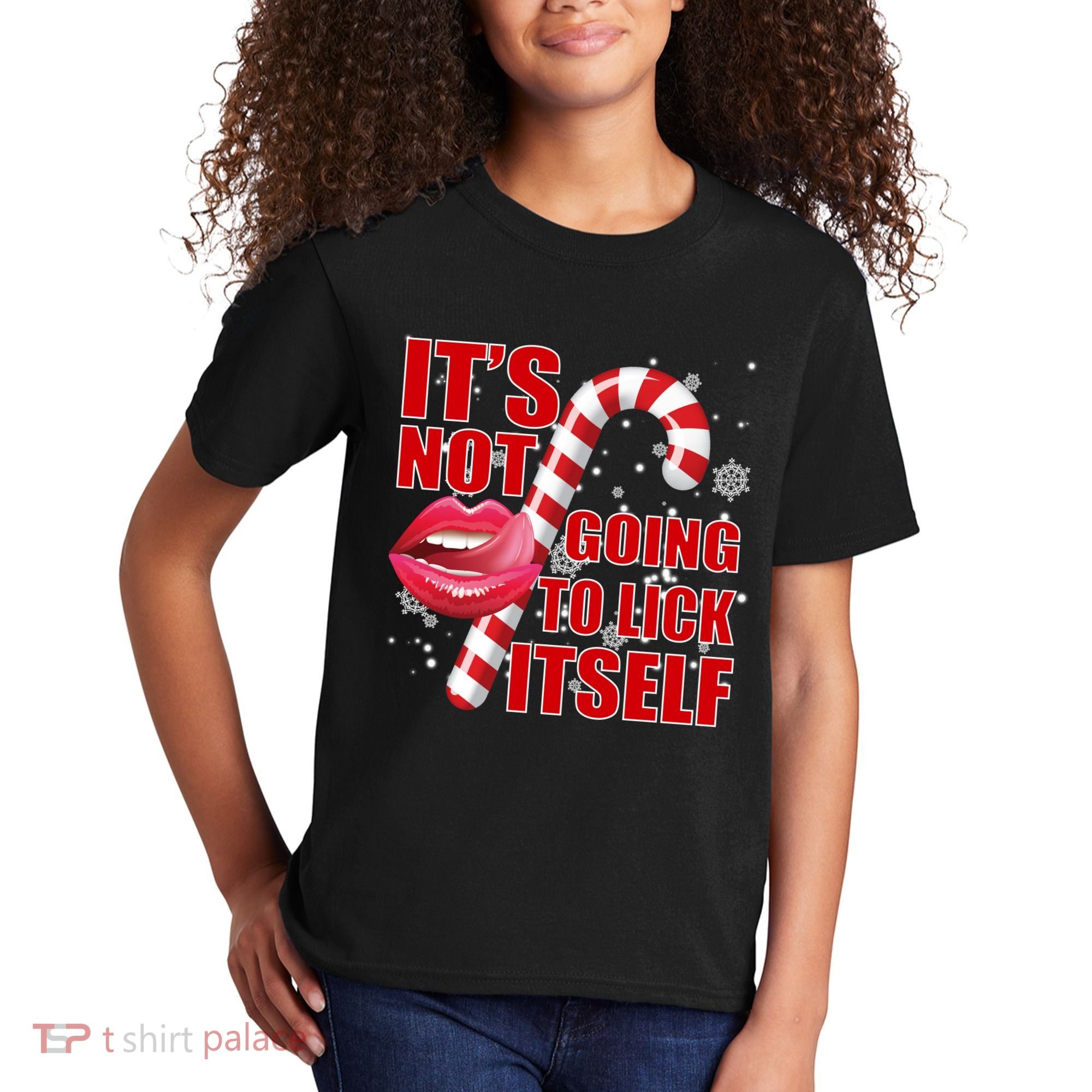 It's Not Going To Lick Itself Funny X-Mas Kids T-Shirt