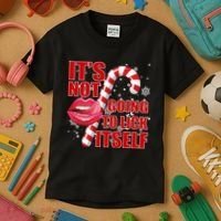 It's Not Going To Lick Itself Funny X-Mas Kids T-Shirt thumb 3