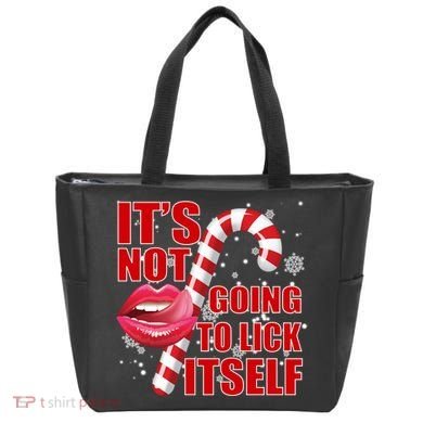It's Not Going To Lick Itself Funny X-Mas Tote Bag