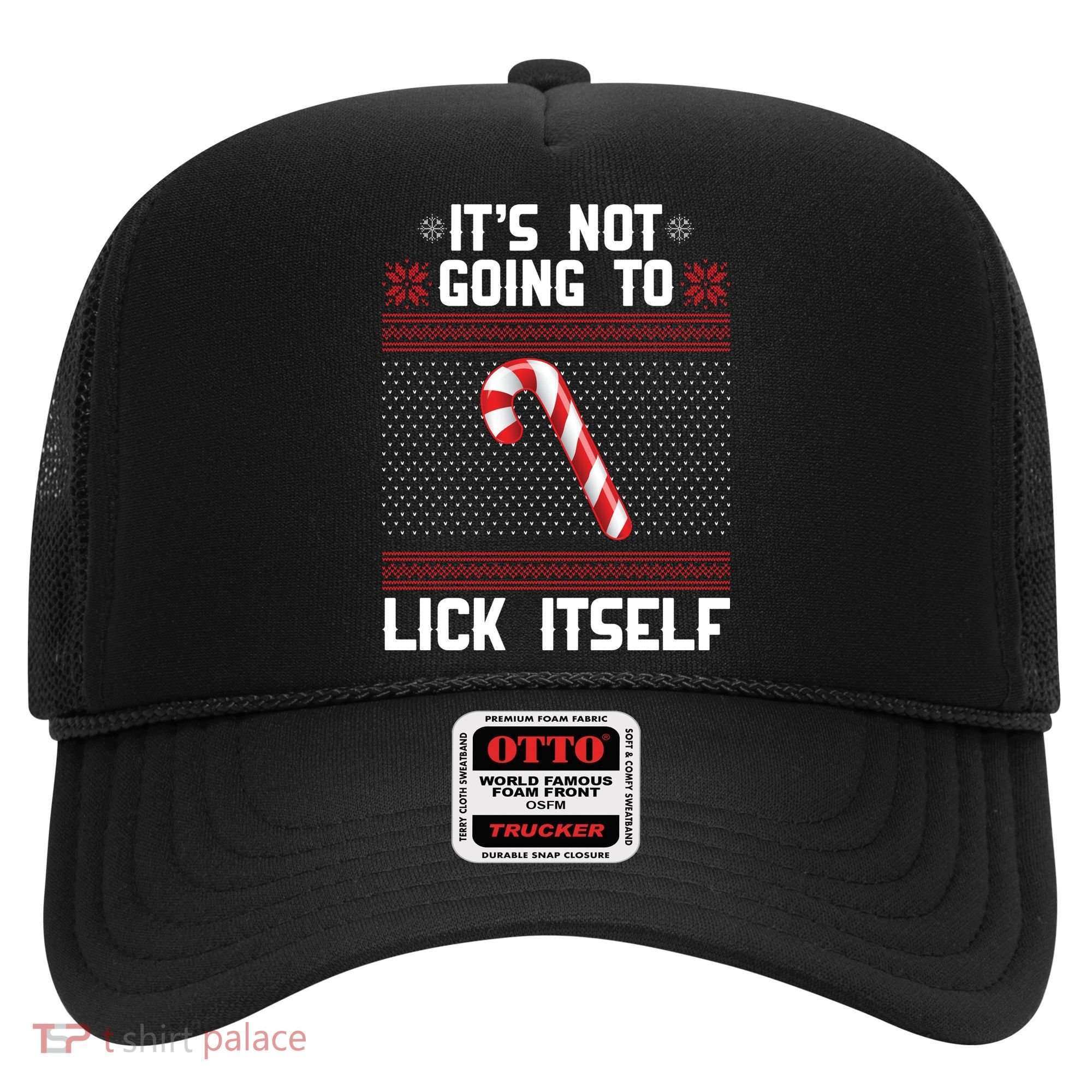 It's Not Going To Lick Itself Ugly Christmas Sweater Hat