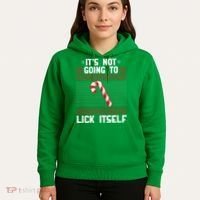 It's Not Going To Lick Itself Ugly Christmas Sweater Hoodie thumb 5