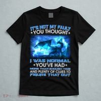 It's Not My Fault You Thought I Was Normal Lightning Dragon T-Shirt thumb 5