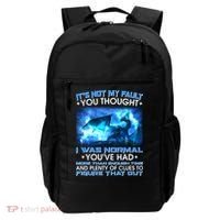 It's Not My Fault You Thought I Was Normal Lightning Dragon Backpack thumb 0